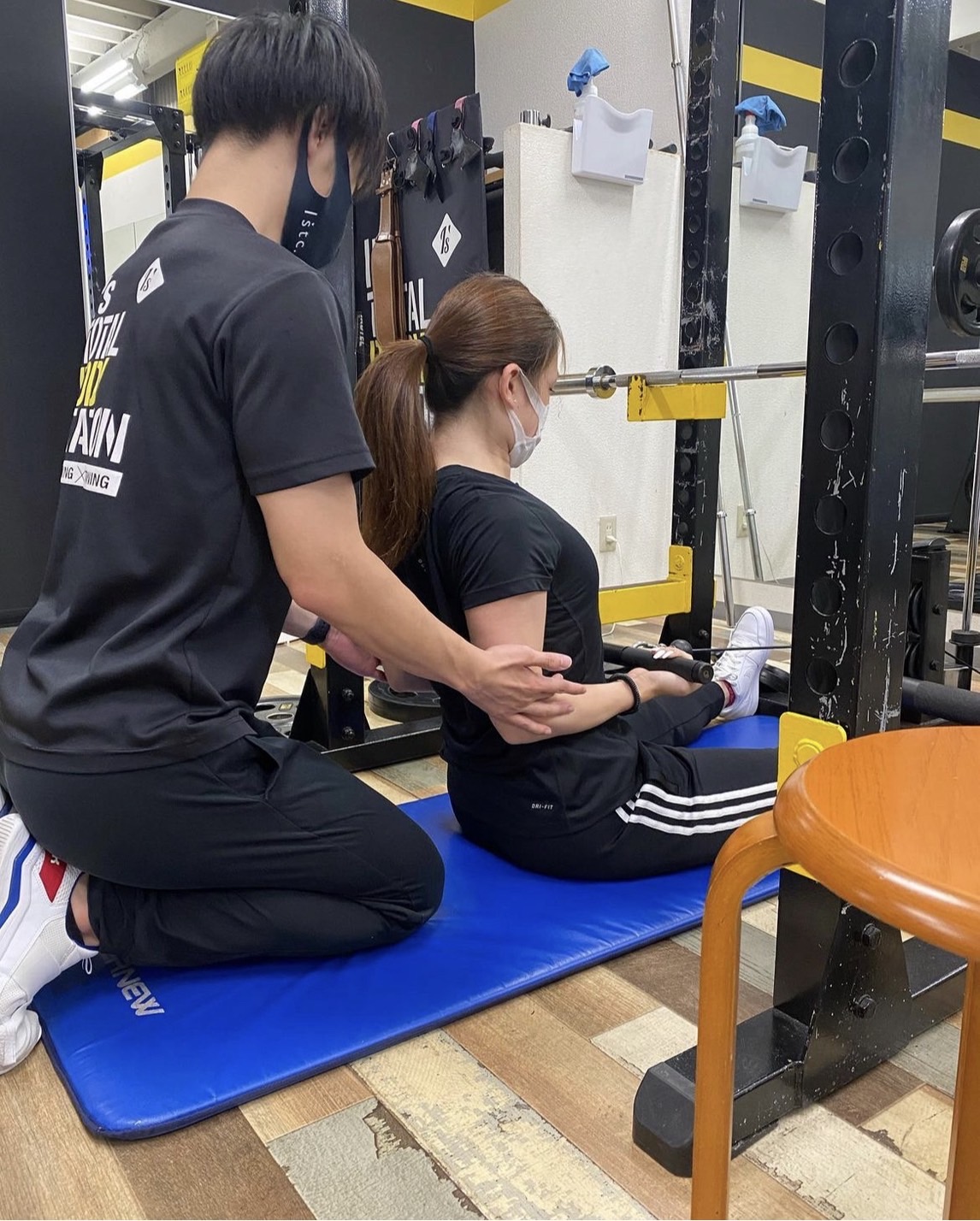 充実したトレーニング設備